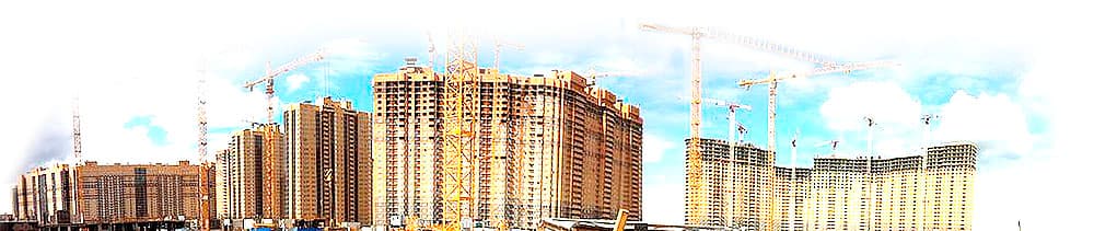 строящийся микрорайон